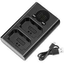 Neewer Dual USB Charger for NP-FZ100 Batteries