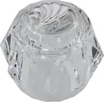 Delta Faucet RP17449 Acrylic Bathroom Sink Knob Pair Clear