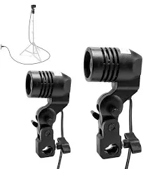 LimoStudio Photography Studio AC Socket Light Stand Mount Umbrella Holder