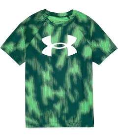 Boys' UA Tech™ Big Logo Printed Short Sleeve