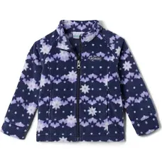 Columbia Girls' Toddler Benton Springs II Printed Fleece Jacket