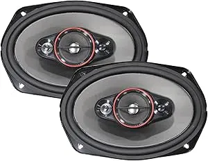 Pioneer TS-900M 6"x9" 4-Way Full Range Coaxial Car Stereo Speakers, 450W Max Power