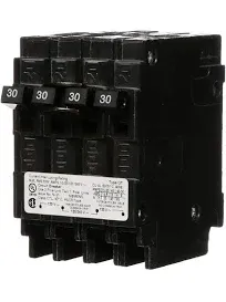 Siemens Q23030CT 30 Amp Quad Circuit Breaker