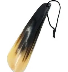 Lucky Franc&#039;s Bull Shoehorn Made with Real Ox Horn. 7.25&#034; X 2&#034; Handmade.... 