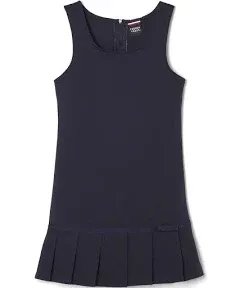 French Toast Girls' Pleated Hem Jumper with Ribbon