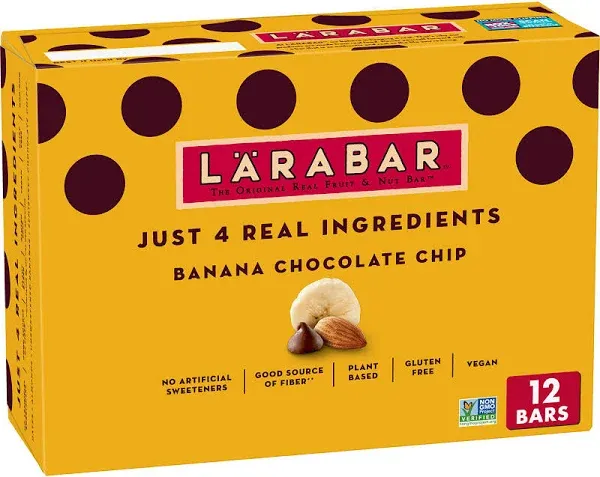 Larabar Banana Chocolate Chip Fruit & Nut Bars