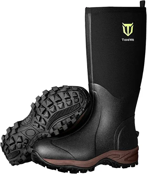 Rubber Neoprene Boots Men And Women, Waterproof Sturdy 6mm Neoprene Boot, Rai...