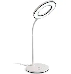 Miady LED Desk Lamp Eye-Caring Table Lamp, 3 Color Modes; 4 level dimmers.