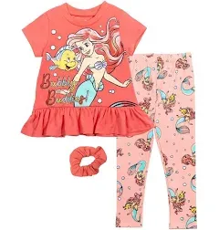 Disney Princess Ariel 3 Piece Outfit Set