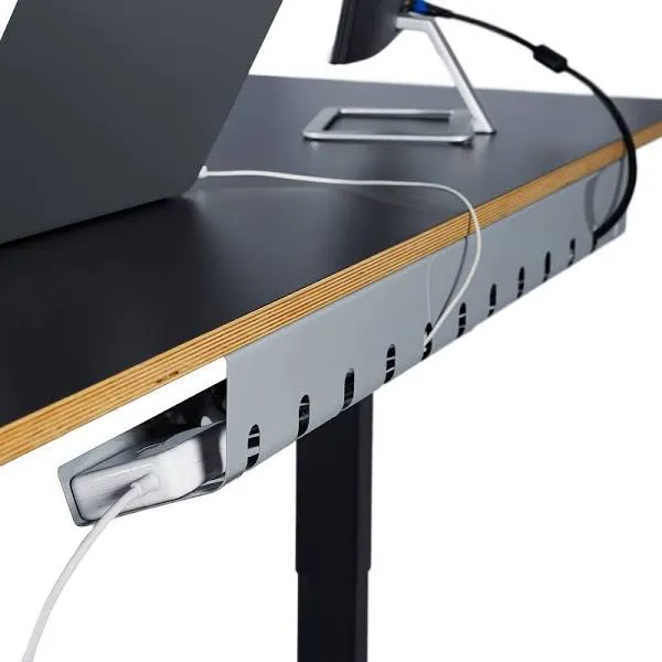 PAMO Cable Management Under Desk for Easy mounting Under-Table I Set