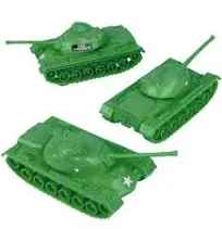 VictoryBuy Toys M48 Patton Platoon - Green New