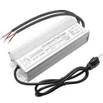 24V 400W LED Power Supply, IP67 Rainproof Waterproof Outdoor Driver,Ac 90-140V t