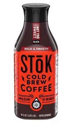 SToK Unsweet Black Espresso Blend Cold Brew Coffee