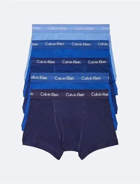 Calvin Klein 5-Pack Cotton Classics Trunk NB1897 NB1897