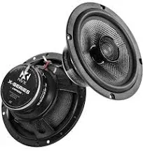 NVX XSP652 X-Series 600W 6.5&#034; 2-Way Car Audio Coaxial Speakers