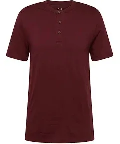 GAP Men's Short Sleeve Everyday Soft Henley