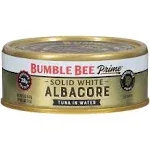 Bumble Bee Tuna in Water, Albacore, Solid White