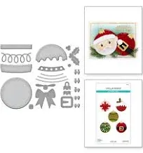 Spellbinders Festive Ornaments Etched Dies, Metal