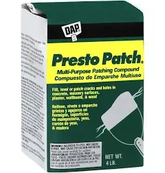 Dap Presto Patch Patching Compound