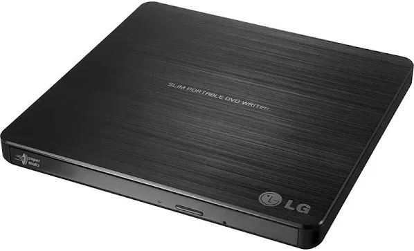 LG GP60NB50 EXT 8x Slim USB Dvdrw Black