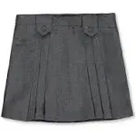 French Toast Girls Adjustable Waist Triple Pleated Skirt