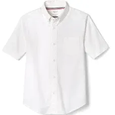 French Toast Boys Short Sleeve Oxford Shirt