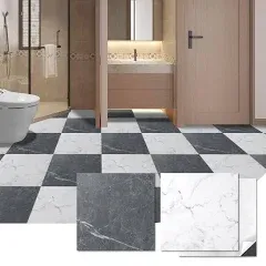 Art3d 12'' x 12'' Peel and Stick Vinyl Floor Tiles