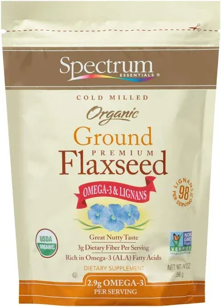 Spectrum Essentials Flaxseed Organic Ground