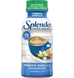 Splenda Coffee Creamer - French Vanilla, 8 fl oz.