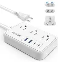 GEYugu European UK Travel Plug Adapter