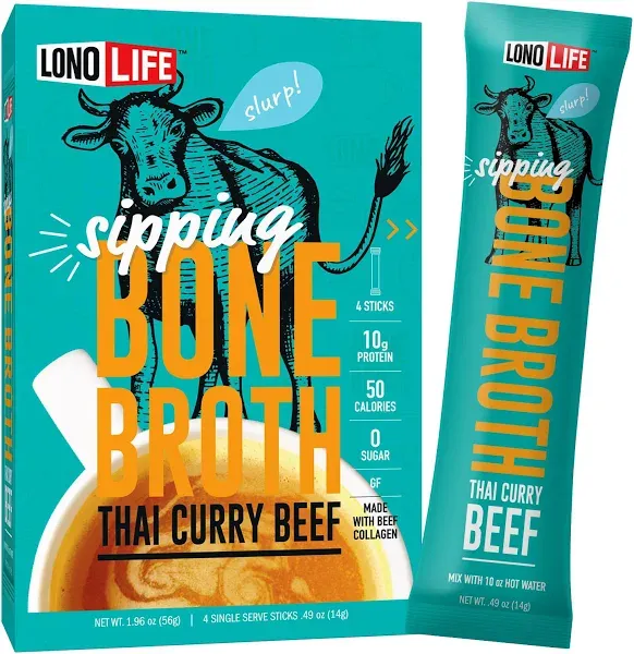 Lono Life Bone Broth, Beef, Thai Curry