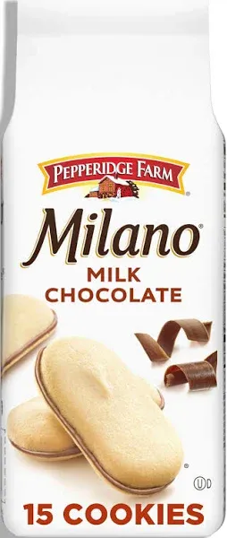 Pepperidge Farm Milano Milk Chocolate Cookies