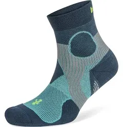 Balega Support Quarter Socks - Large / Blue/Legion Blue