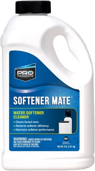 Pro Products Softener Mate SM65N City Water Softener Cleaner, 4 Pounds