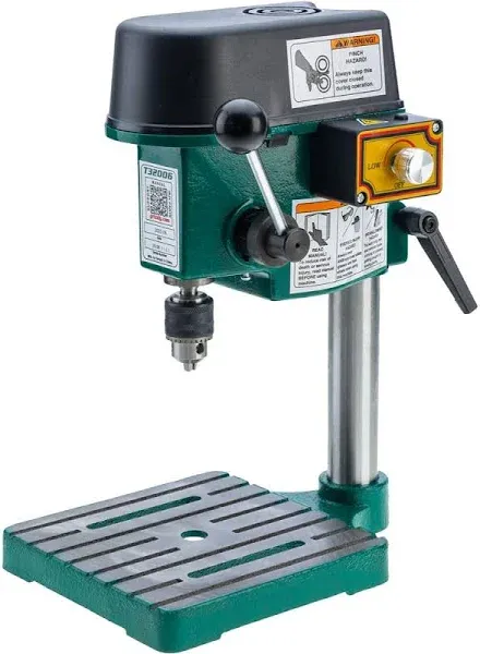 Grizzly Industrial Variable-Speed Mini Benchtop Drill Press (T32006)