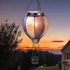 pearlstar Hot Air Balloon Solar Lantern rqq01