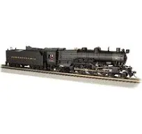 Bachmann HO PRR K4 4-6-2 Steam Loco #5492 w/Slat Pilot/DCC Sound