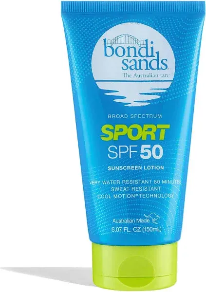 Bondi Sands Sport SPF 50 Sunscreen Lotion High-Performance Protection with Cool Motion Technology