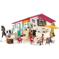 Schleich Horse Club Riders&#039; Café 42519 Equestrian Center Horses