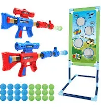 Shooting Game Toy for 5 6 7 8 9 10+ Years Olds Boys,2pk Foam Ball Popper Air ...