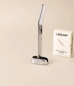 Leaf Shave | The Dermaplaner Kit, Rose Gold - Eco-Friendly 