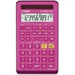 Casio FX-260 Solar II All-Purpose Scientific Calculator 10-Digit LCD Pink