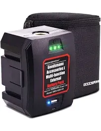 Goodsmann Portable Battery for Rechargeable 12V Spotlights and Flashlights