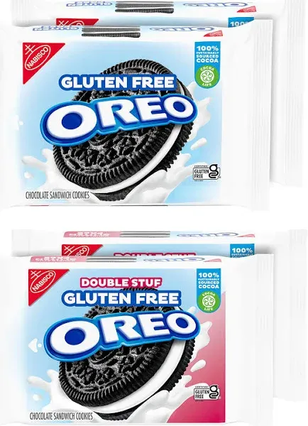 Oreo Chocolate Sandwich Cookies, Gluten Free, 20 Packs 20 ea