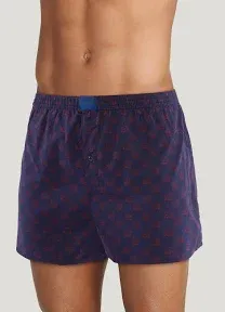 Jockey Men's 100% Cotton Leaf Print Boxer