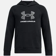 Under Armour Boys' Rival Fleece Big Logo Hoodie