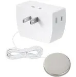 DEWENWILS Touch Dimmer Switch, 3 Levels of Dimming, Dimmable LED/CFL Lights, 8 ft Extension Cord HPID01H