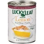 Lucky Leaf Premium Lemon Fruit Filling or Topping (1.38 lbs)