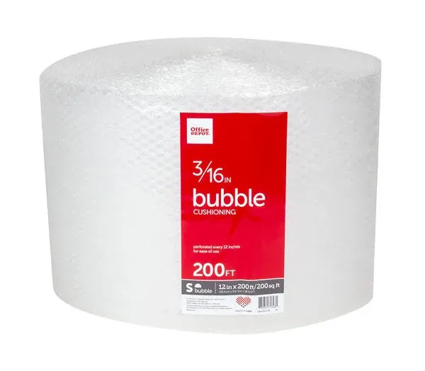 Office Depot Small Bubble Cushioning