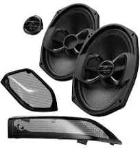 Infinity Kappa Perfect 900X Premium 6x9 Bag Lid Speakers Compatible with Harley Davidson - Includes Grilles